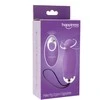Rožinė ToyJoy Happiness Eggsplode Remote-Controlled Silicone Vibrating Egg Rožinė