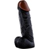 TOYJOY Dildo juoda tikroviška penio sekso narė 20cm