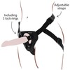 Get Real Strap-On Harness Juodas