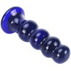 TOYJOY Buttocks The Radiant Vibrating Glass Plug 5 Modes Transparent