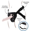 Get Real Deluxe Adjustable Harness Juodas - Universal System, Padded Comfort