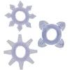 TOYJOY Tickle C-Rings Violetinė