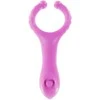 TOYJOY Žiedas-VIBRATINGAS CLIT-STIM C-RING PURPLE