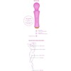 XOCOON Personal Wand Fuchsia - Rechargeable Flexible Massager
