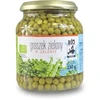 Ekologiški konservuoti žalieji žirneliai stiklainyje, 350 g (230 g)
