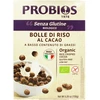 Ekologiški ryžių traškučiai su kakava be glitimo, 150 g, PROBIOS