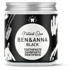 Natūrali balinanti dantų pasta be fluoro su aktyvuota anglimi, mėtų aliejumi, alaviju ir šaltalankiu, Juodas, 100 ml