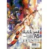 Albumas eskizams, A5, 25 lapai, 210gsm, reljefiniai vidiniai lapai, su spirale viršuje