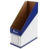 Archyvinis brošiūrų stovas FORPUS, A4, 300x225x100mm, baltos/mėlynos sp.