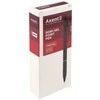 Automatinis tušinukas PRESTIGE, Axent, 0.7mm, juodos sp. metalinis korpusas, mėlynos sp.