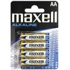 Baterijos MAXELL Alkaline, AA (LR6), 4 vnt.