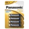 Baterijos PANASONIC Alkaline Power, AA (LR6), 4 vnt.
