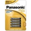 Baterijos PANASONIC Alkaline Power, AAA (LR03), 4 vnt.