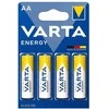 Baterijos VARTA Energy, AA (LR6), 4 vnt.