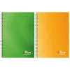 Bloknotas OFFICE, A4, langeliais, 48 lapai, 70 gsm, su spirale šone
