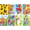 Bloknotas, A7, langeliais, 40 lapų, 70gsm, su spirale šone