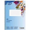 Bloknotas FOROFIS, A5, langeliais, 70 lapų, 60gsm, su spirale šone