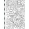 Bloknotas MANDALAS, A4, langeliais, 70 lapų, 70gsm, su spirale šone