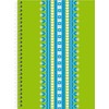 Bloknotas ORNAMENT, Optima, A6, langeliais, 80 lapų, 60gsm, plastikinis viršelis, su spirale šone
