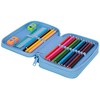 Cool Pack Penalas DAISY SUN, CoolPack, 195x125x50mm, su 2 atverčiamais skyriais, užpildytas