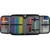 Penalas CoolForSchool, 205x140x45 mm, su 2-iem atverčiamais skyriais, juodos sp.