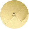 Dekoratyvinis vokas POLLEN, Clairefontaine, C6 (114x162mm), 120gsm, blizgus, aukso sp.