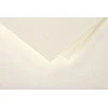 Dekoratyvinis vokas POLLEN, Clairefontaine, DL (110x220mm), 120gsm, blizgus, kreminės sp.