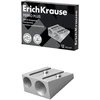 Metalinis dvigubas drožtukas FERRO PLUS, ErichKrause, 24х13х25mm