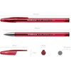 Gelinis rašiklis R-301 ORIGINAL, ErichKrause, 0.5 mm, raudonos sp.