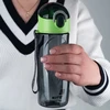 Gertuvė KITE, 530 ml, su užrakinamu dangteliu, pilkos sp. tritano plastikas