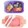 Gertuvė Cool Pack Dėžutė maistui Coolpack Mil 1100ml persikinė/violetinė
