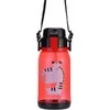 Gertuvė ZEBRA, CoolForSchool, 650ml, su užrakinamu dangteliu, permatomos raudonos sp. tritano plastikas