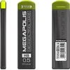 Grafitai automatiniams pieštukams MEGAPOLIS CONCEPT, ErichKrause, 0.5mm, HB, 20 vnt.