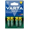 Įkraunamos baterijos VARTA Recharge Accu Power, AA (R6), 2600 mAh, 4 vnt.