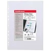 Įmautės GLOSSY CLEAR, ErichKrause, A4, 60mkr, skaidrios, 10 vnt.