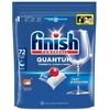 Indaplovių kapsulės FINISH Powerball Quantum Regular All in 1, 72 vnt.