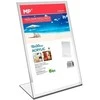 Informacinis L formos stovelis MP, A5, vertikalus, skaidrus