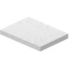 Įrišimo nugarėlės FOROFIS, A4, 230gsm, odos imitacija, 100 vnt., baltos sp.