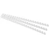 Įrišimo spiralės FOROFIS, 10mm, plastikinės, 100 vnt., baltos sp.