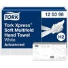 Servetėlės Tork Multifold Advanced Soft H2 (120398), 2 sluoksniai, baltos spalvos, 180 lapelių