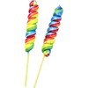 Ledinukas ant pagaliuko JOHNY BEE Twist Pop, braškių skonio, 50 g