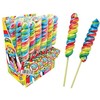 Ledinukas ant pagaliuko JOHNY BEE Twist Pop, braškių skonio, 50 g