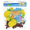 Lipni dekoracija iš putgumės CRAFT with FUN Spring, 78 vnt.