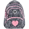 Mokyklinė kuprinė FLUFFY HEART, GoPack, 17 L, 655 g
