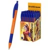 Orange Ultra glide automatinis tušinukas U-209 Oranžinis MATIC&amp;GRIP, ErichKrause, 0.7mm, mėlynos sp.
