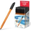 Orange Ultra glide tušinukas U-108 Oranžinis STICK, ErichKrause, 0.7mm, juodos sp.
