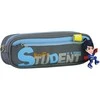 Penalas COOL ZONE, CoolForSchool, 230x80x55 mm, su 2-iem skyriais, pilkos sp.
