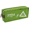 Penalas SIMPLE, CoolForSchool, 200x85x40 mm, su 2-iem skyriais, žalios sp.