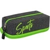 Penalas SPORTS, CoolForSchool, 230x105x75 mm, pilkos/žalios sp.