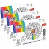 Piešimo albumų rinkinys FIORELLO, A4, 20 lapų, 80gsm, 3 vnt.